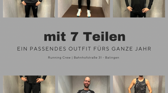 7 Teile - 1 Outfit 