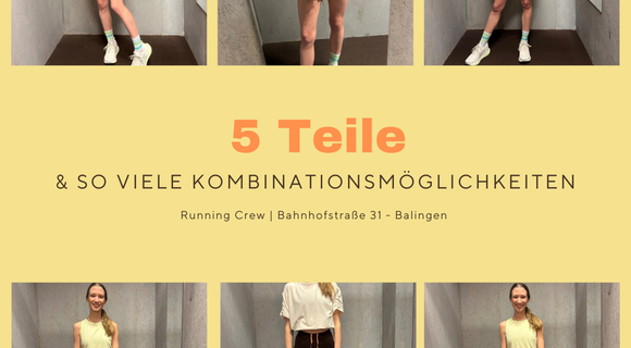 5 Teile - viele Kombinationsmöglichkeiten